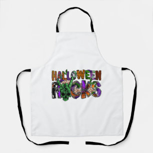 Halloween Rocks    Apron