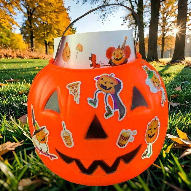 Halloween Roller Skating Jack-o'-lanterns (Creator Uploaded)