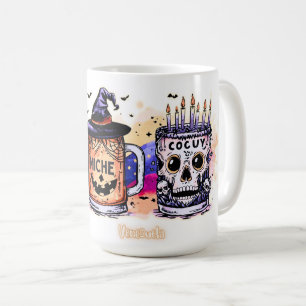 Halloween Ron, Miche and Cocuy - Venezuelan Humor Coffee Mug