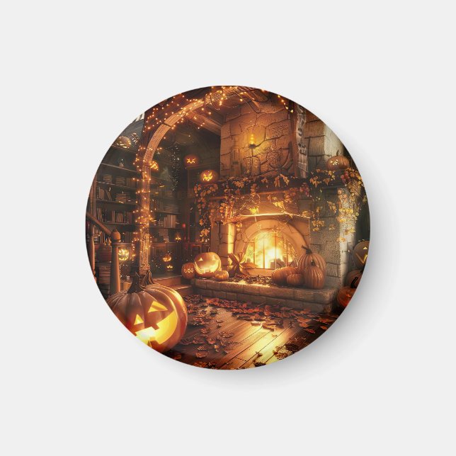 halloween room decoration magnet (Front)