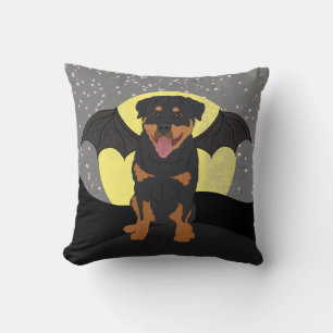 Halloween Rottweiler Cushion