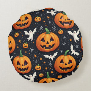 halloween round cushion