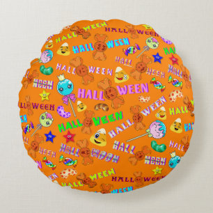 Halloween Round Cushion