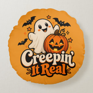 Halloween Round Cushion