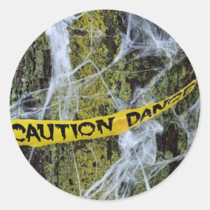 halloween’s nature classic round sticker