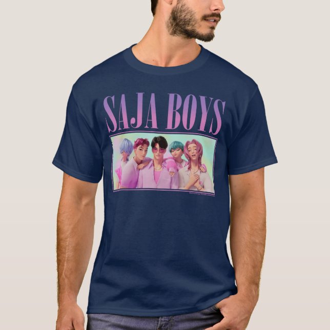 Halloween Saja Boys Group Shot family T-Shirt (Front)