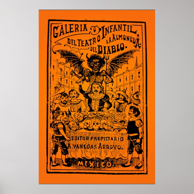 HALLOWEEN SALE! La Almoned del Diablo (Posada) Poster (Front)