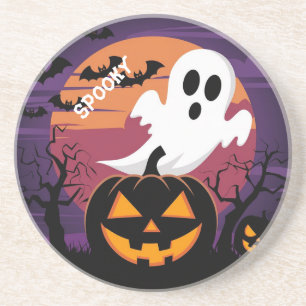 Halloween Sandstone Coaster. Coaster