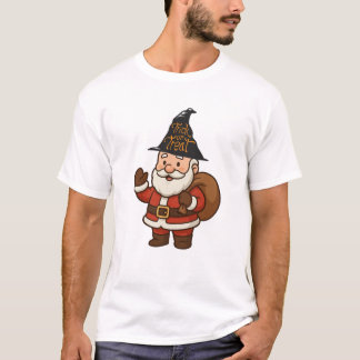 HALLOWEEN  SANTA CLAUS TRICK OR TREAT T-Shirt