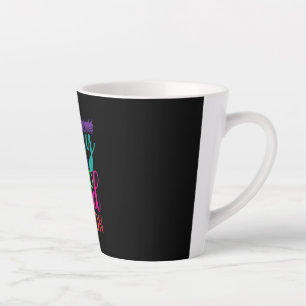 Halloween Say Boo And Scary On Birthday Latte Mug