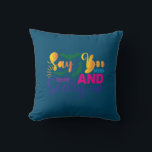 Halloween Say Boos And Scary On Birthday Cushion<br><div class="desc">Halloween Say Boos And Scary On Birthday</div>