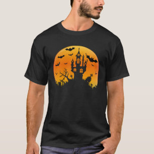 Halloween Scape Haunted House Fun Scare Creepy T-Shirt