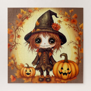 Halloween Scarecrow 1 Jigsaw Puzzle