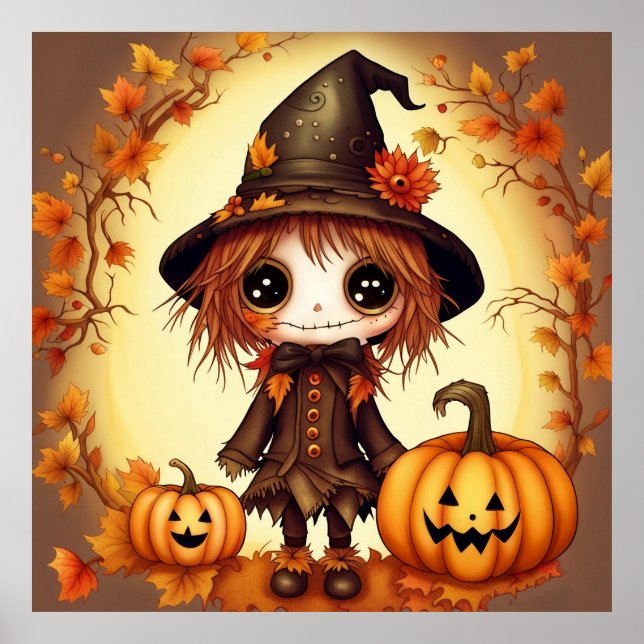 Halloween Scarecrow 1 Poster (Front)