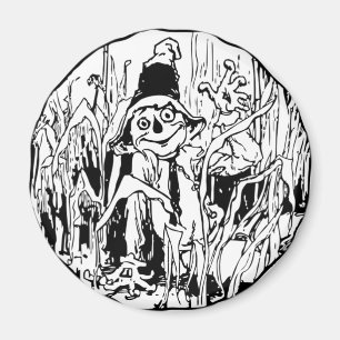 Halloween Scarecrow Magnet