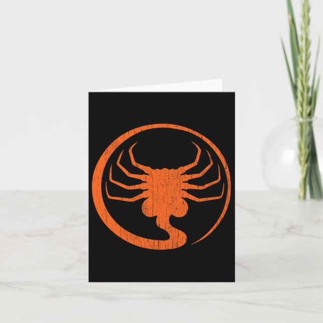 Halloween Scary Alien Facehugger Horror Pumpkin La Card (Front)