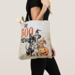 Halloween Scary Boo Dogs Crew Orange Pumpkin Tote Bag<br><div class="desc">Halloween Scary Boo Dogs Crew Orange Pumpkin Tote Bag. Unique,  beautiful,  stylish design. Easy to be personalised. Font style,  size,  and colours can be changed. Matching items are available.</div>
