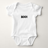 Halloween Scary Boo! eyeballs black white costume