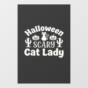 Halloween Scary Cat Lady_1
