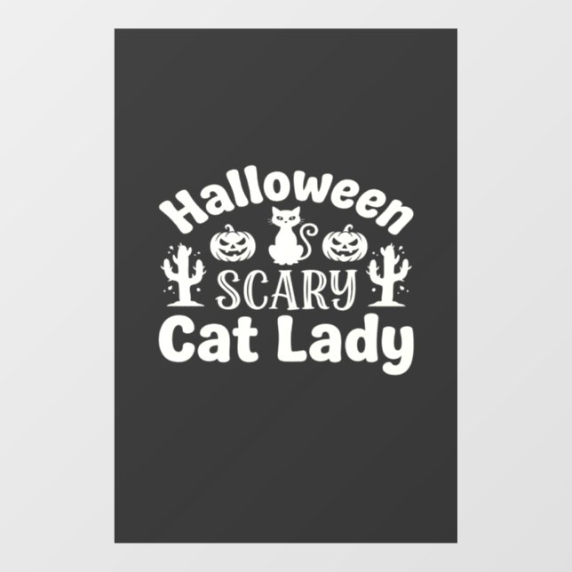 Halloween Scary Cat Lady_1 (Sheet)