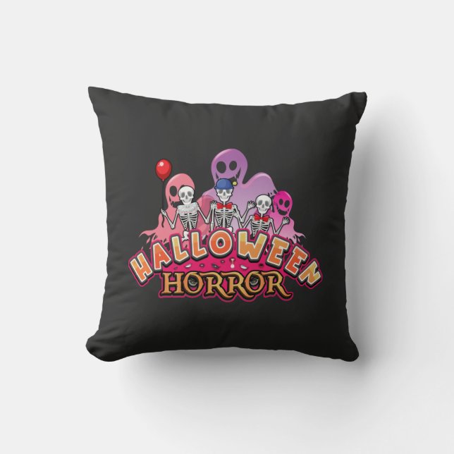 Halloween Scary Clowns Horror   Cushion (Front)