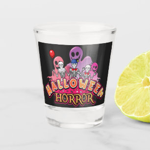 Halloween Scary Clowns Horror   Shot Glass