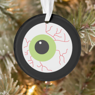 Halloween Scary Eyeball Ornament