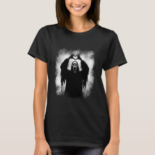 Halloween Scary Face Horror Creepy Ghost Heart Han T-Shirt