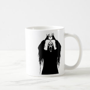 Halloween Scary Face Horror Poster Coffee Mug