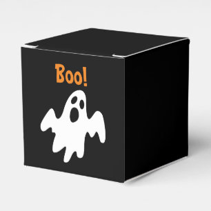 Halloween Scary Funny Holiday Ghost Says Boo Favour Box