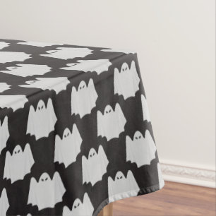 Halloween, Scary Ghost, Trick Or Treat, Boo Tablecloth