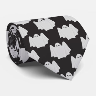 Halloween, Scary Ghost, Trick Or Treat, Boo Tie