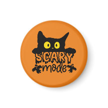 Halloween Scary Mode Scared Cat