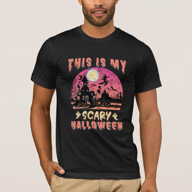 Halloween Scary Nigh T-Shirt (Front)