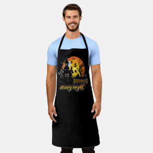 Halloween Scary Night Apron