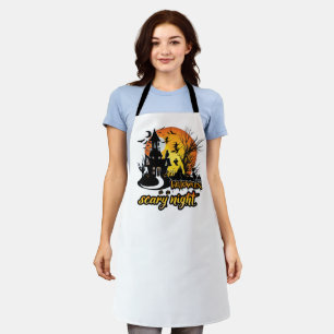 Halloween Scary Night Apron