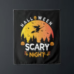 Halloween Scary Night Birthday Tapestry<br><div class="desc">Halloween Scary Night Birthday</div>