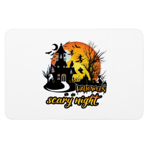 Halloween Scary Night Magnet