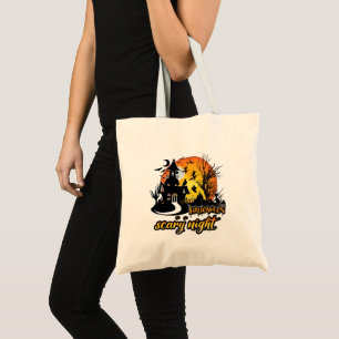 Halloween Scary Night Tote Bag