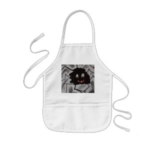 Halloween Scary Spider Kids Apron