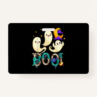 Halloween Scene  31 ID Badge