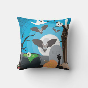 Halloween Scene Cushion