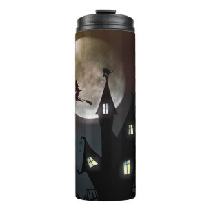 Halloween Scene Thermal Tumbler