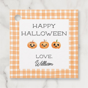 Halloween School Class Party Gift Treat Tag