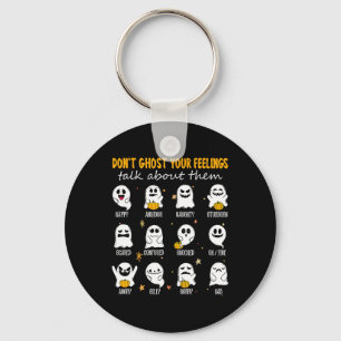 Halloween School Counsellor Don't Ghost Your Feeli Key Ring