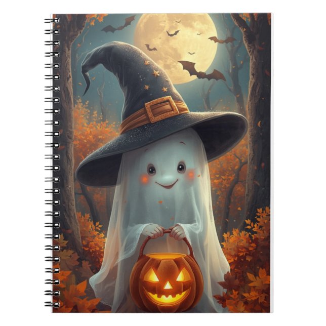 Halloween School Notebook – Spooky Back to School (Front)
