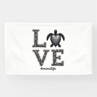 Halloween Sea Turtle Ghost Turtles T-Shirt Banner