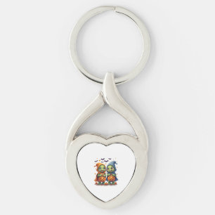 Halloween Sea Turtle Ghost Turtles T-Shirt Key Ring