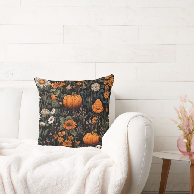 Halloween Seamless Pattern Cushion (Couch)