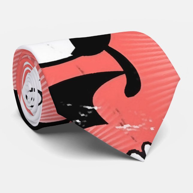 Halloween seamless pattern  tie (Rolled)